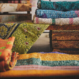 インドの手仕事ビンテージカンタ - DOUBLEDAY ダブルデイ｜ライフ